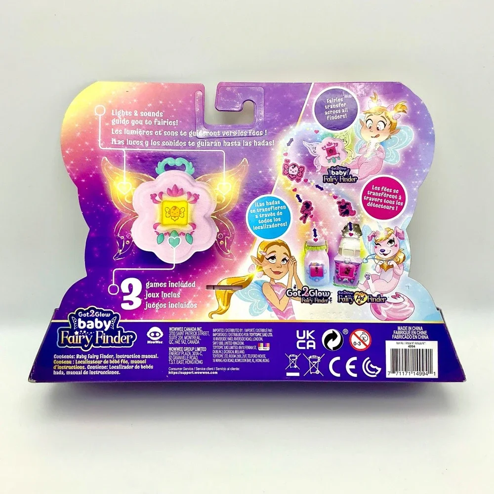 NEW! Got2Glow Baby Fairy Finder Electronic Toy Lights Sounds Games Ages‎ 5+